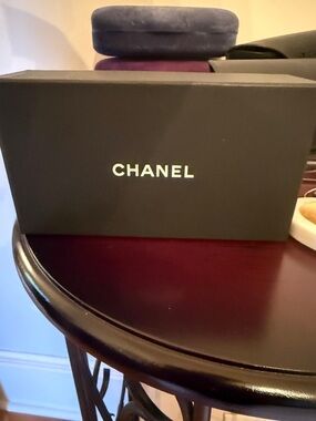 CHANEL Black Logo Eyewear Box